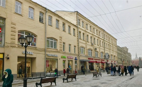 Торговая площадь на улице Никольской